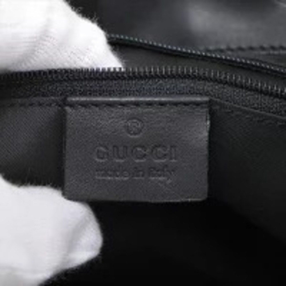 Gucci Jackie x Leather Backpack Daypack Black - Picture 6 of 11